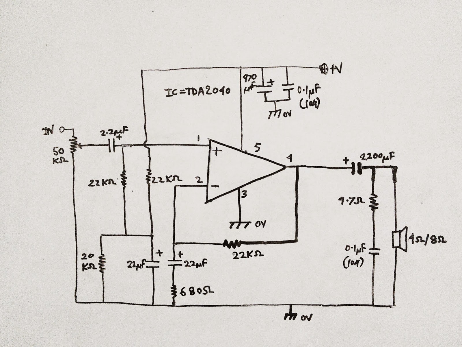 Another Amplifier Using TDA2040