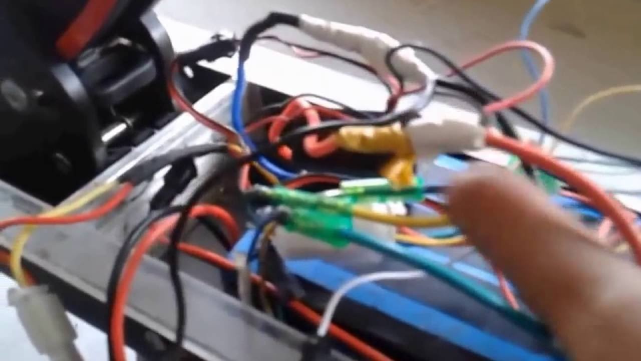 electric scooter repair and diagnose wiring modification youtube electric scooter controller wiring diagram electric scooter repair