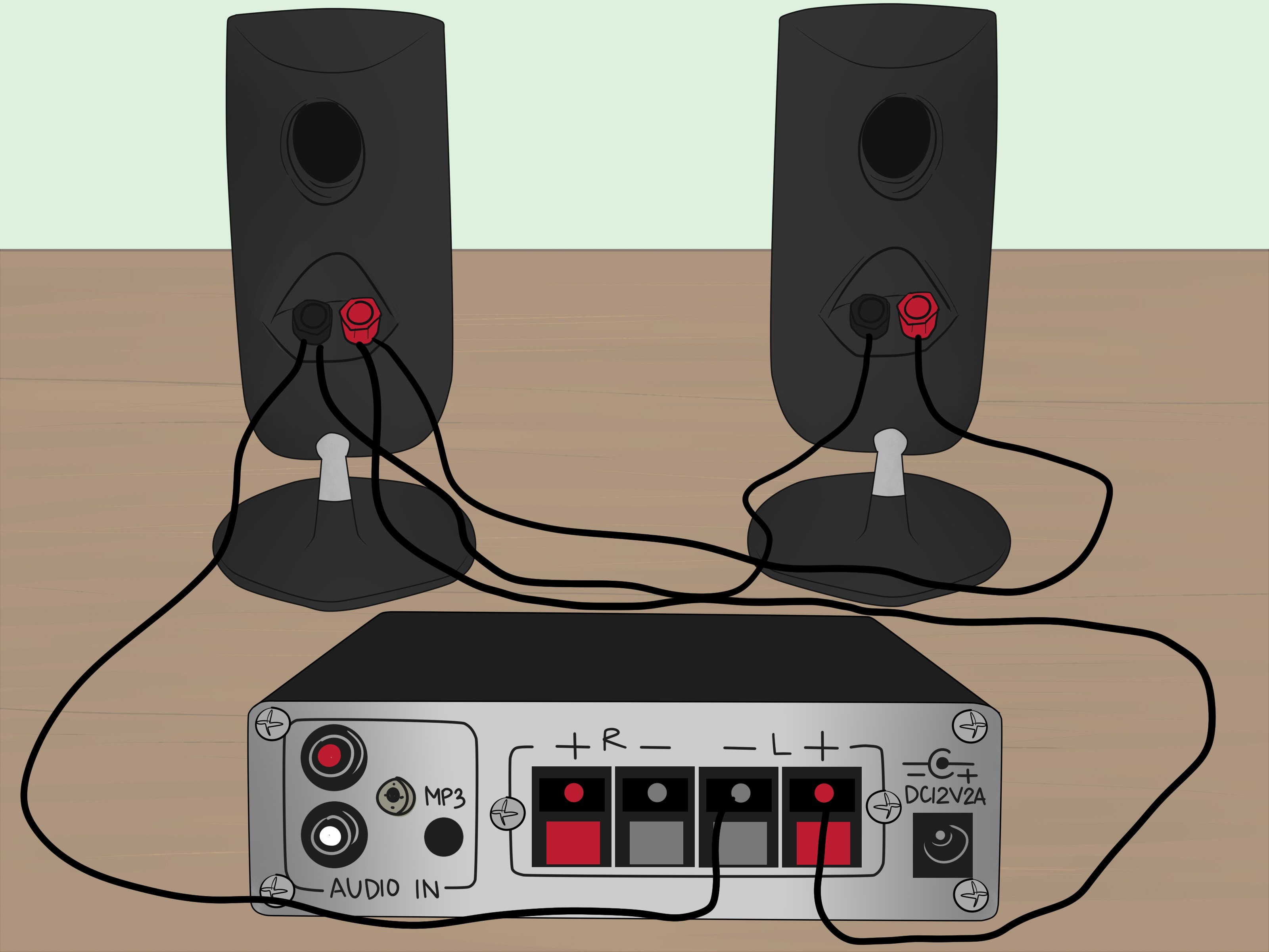How to Power Two Speakers with a e Channel Amp