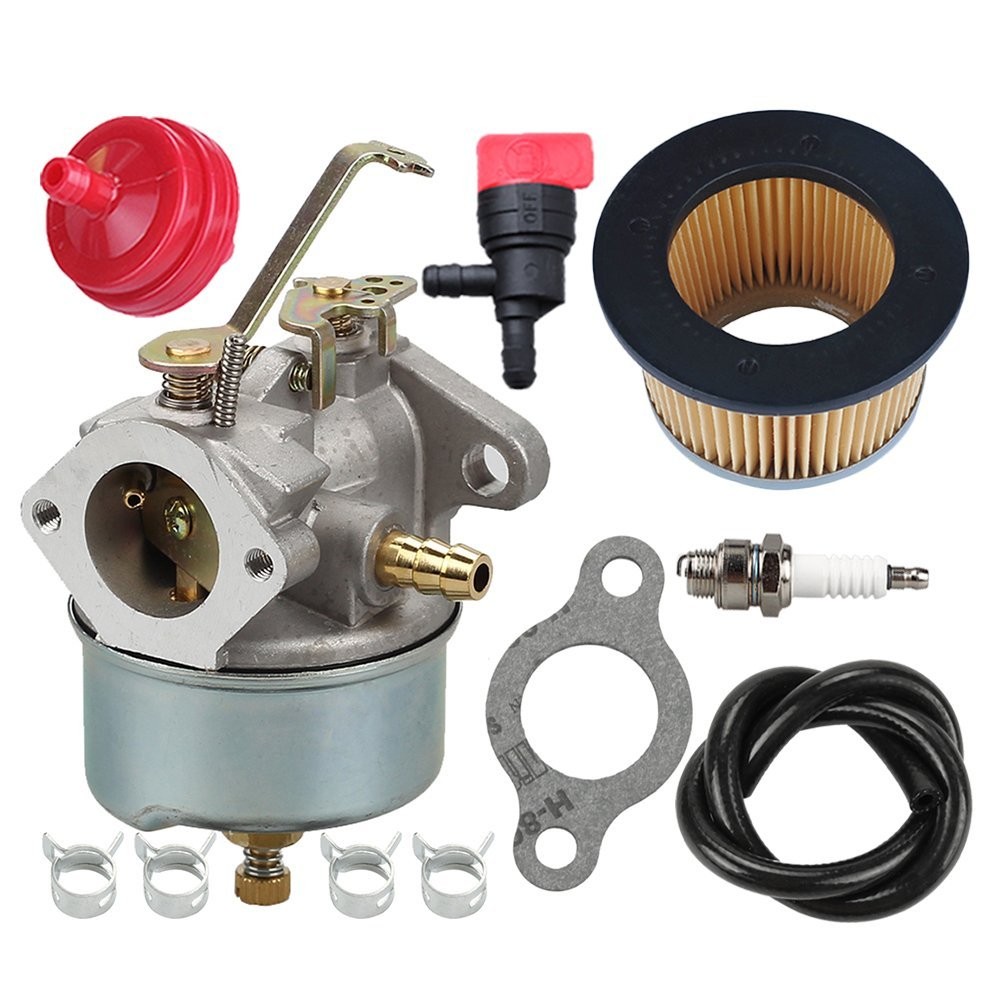 Carburetor with Air Filter for Tecumseh 5 HP 6 HP A H30 H50 H60 HH60 HH70 Engines 4 Cycle Engine Troy Bilt Tiller