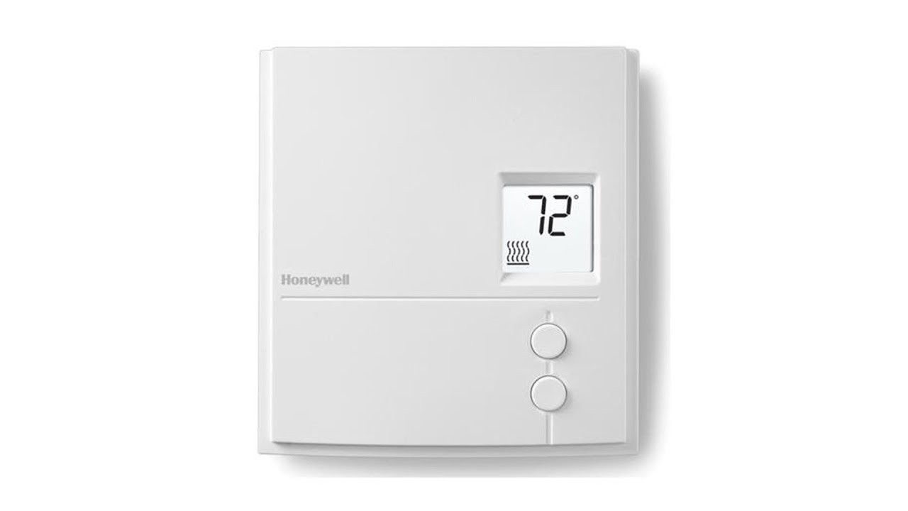 Honeywell RLV3150A Digital Line Volt Thermostat Baseboard Non Programmable