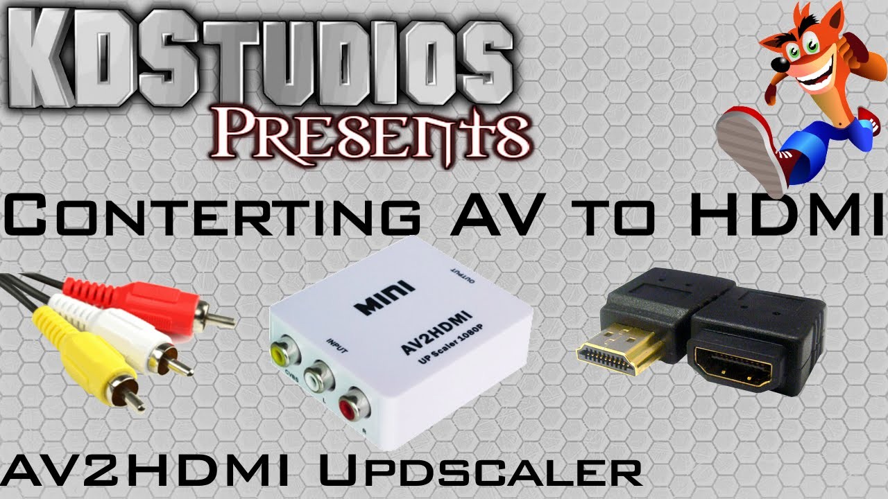 How to Convert AV posite to HDMI AV 2 HDMI Review & parison Converter Box