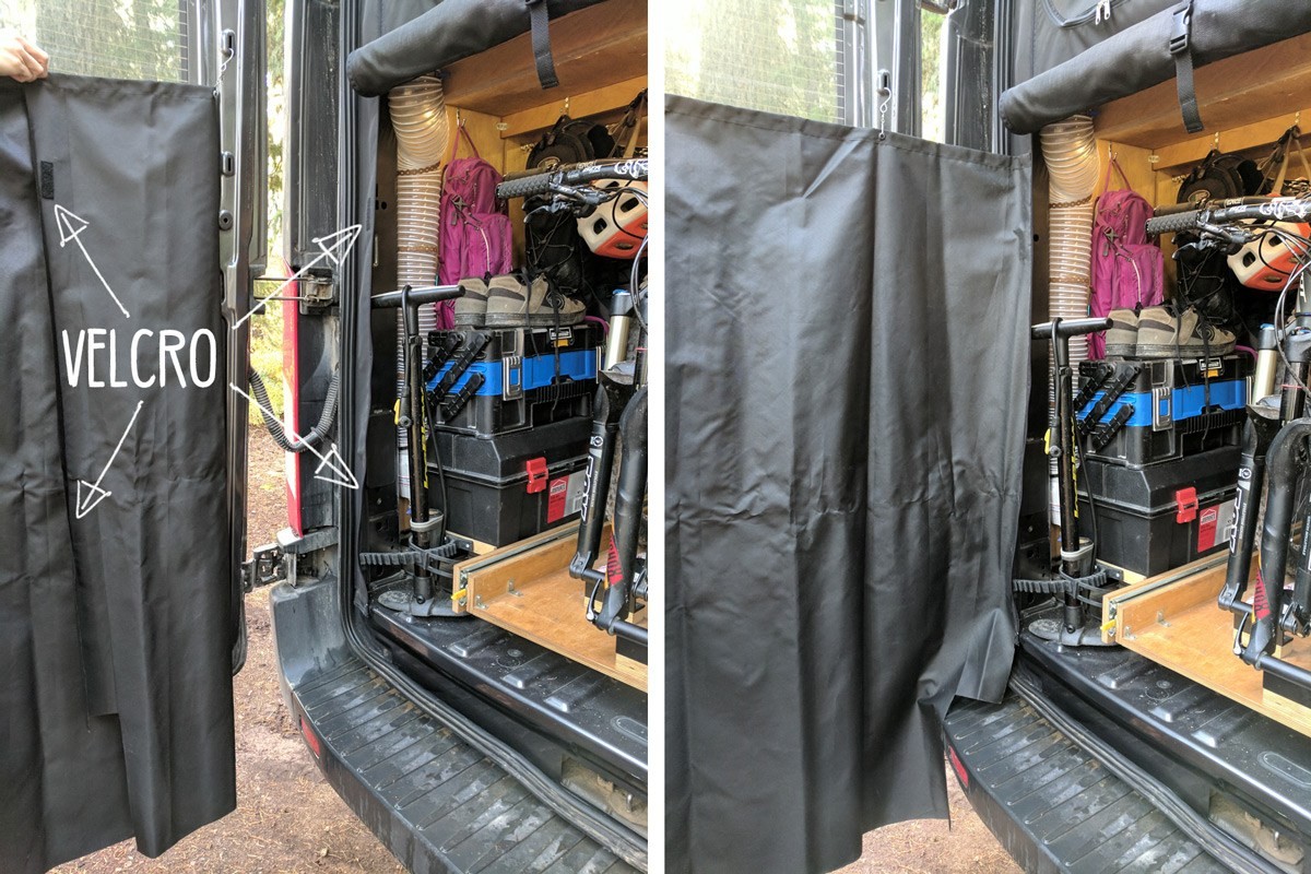 Exterior Shower Campervan Conversion 12