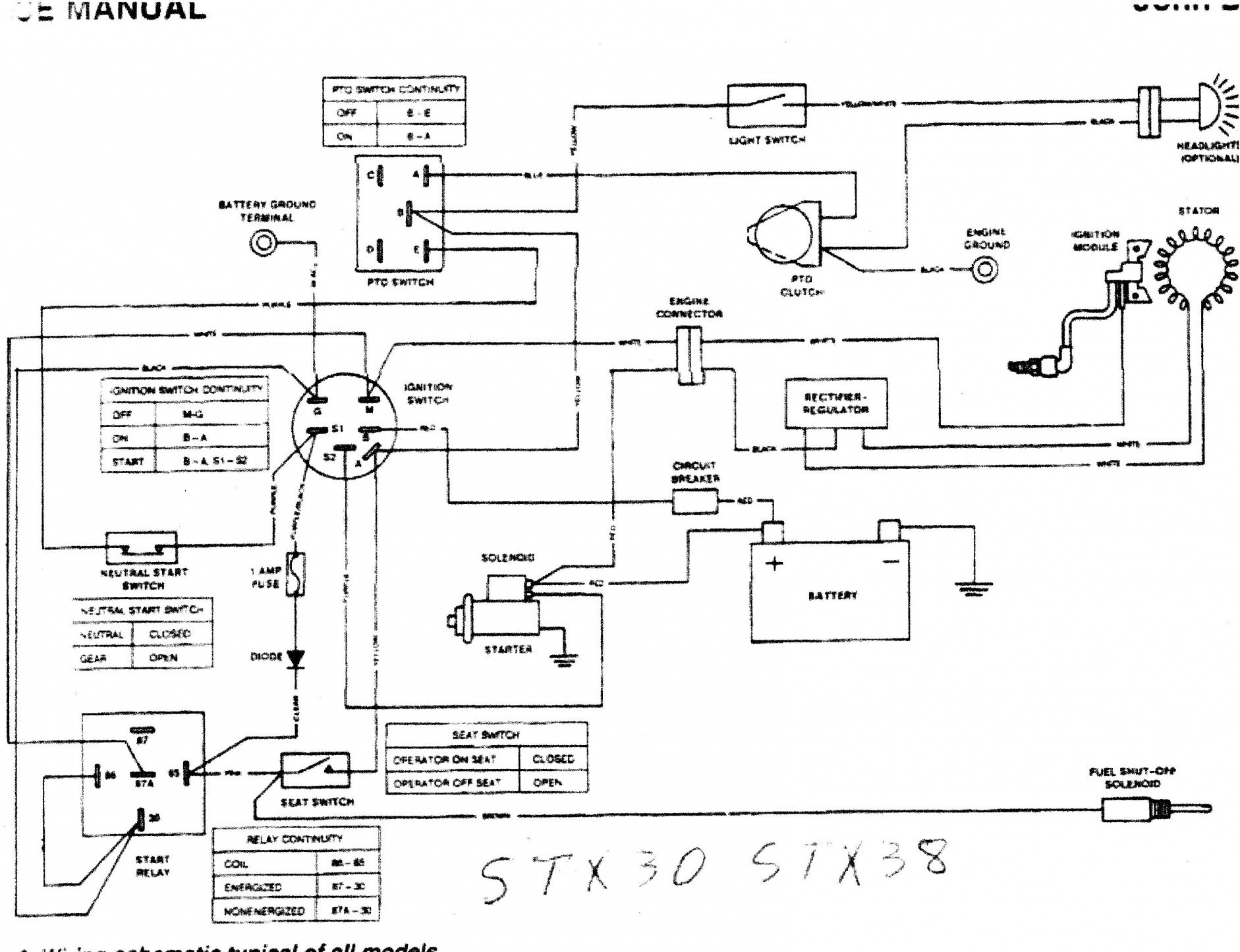 john deere wire diagram wiring diagrams