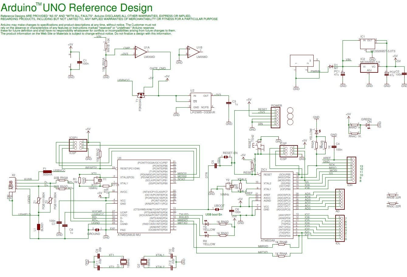 arduino uno schematic diagram arduino electronics projects