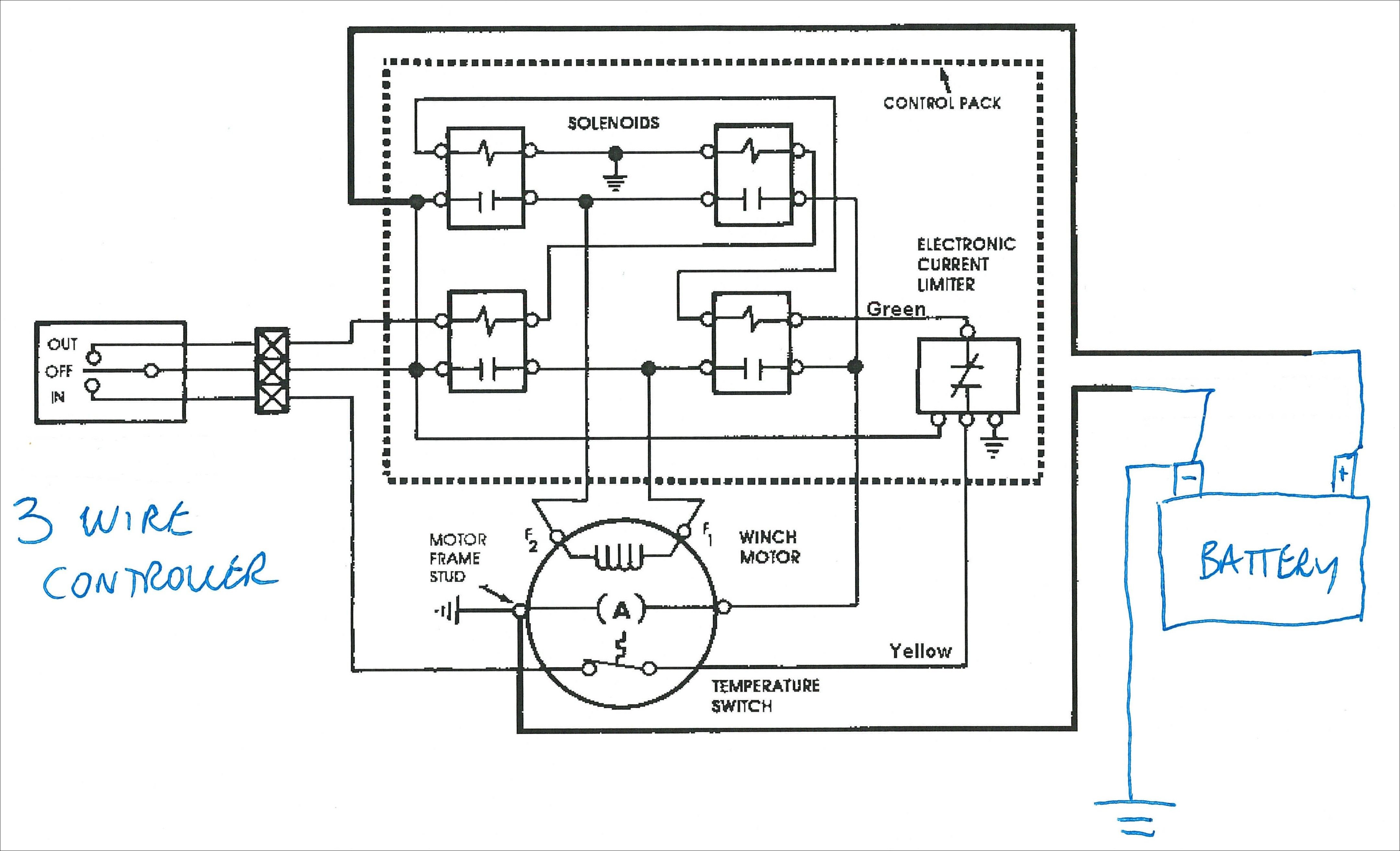 warn winch wiring diagram 4 solenoid unique best warn winch wiring