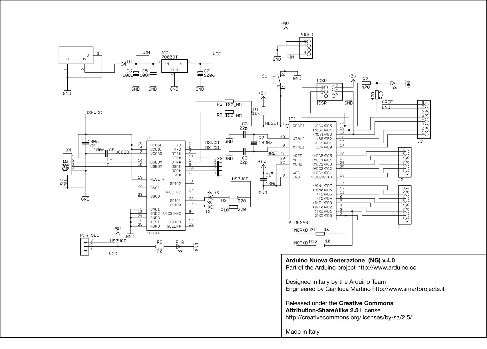 arduino NG schematic