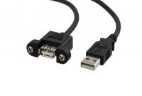 Esata/usb 2.0 to Usb 2.0 Wiring Schematic Elegant Usb 2 0 A Male to A Female Cable with Panel Mount Black