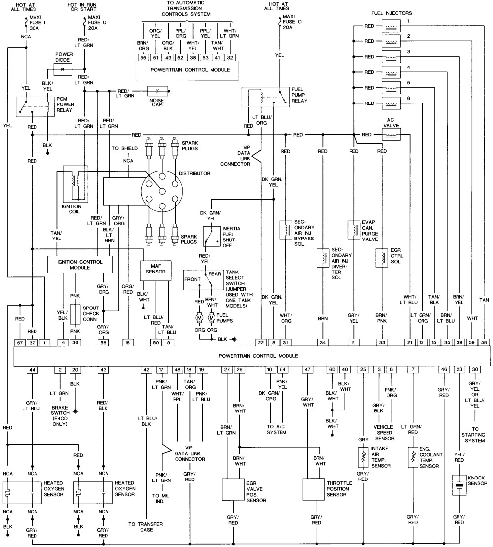 Ford 7.3 Idi Wire Schematic | Wiring Diagram Image