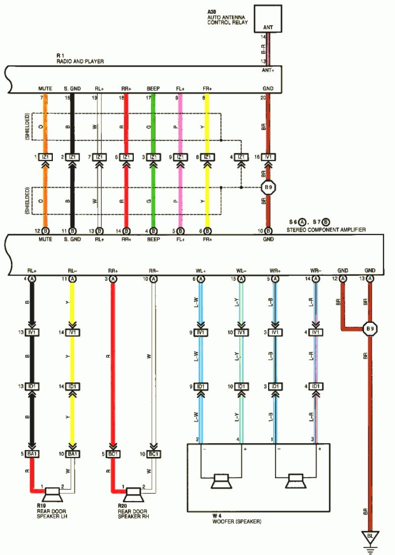 pioneer deh x66bt wiring diagram pioneer mixtrax car stereo wiring