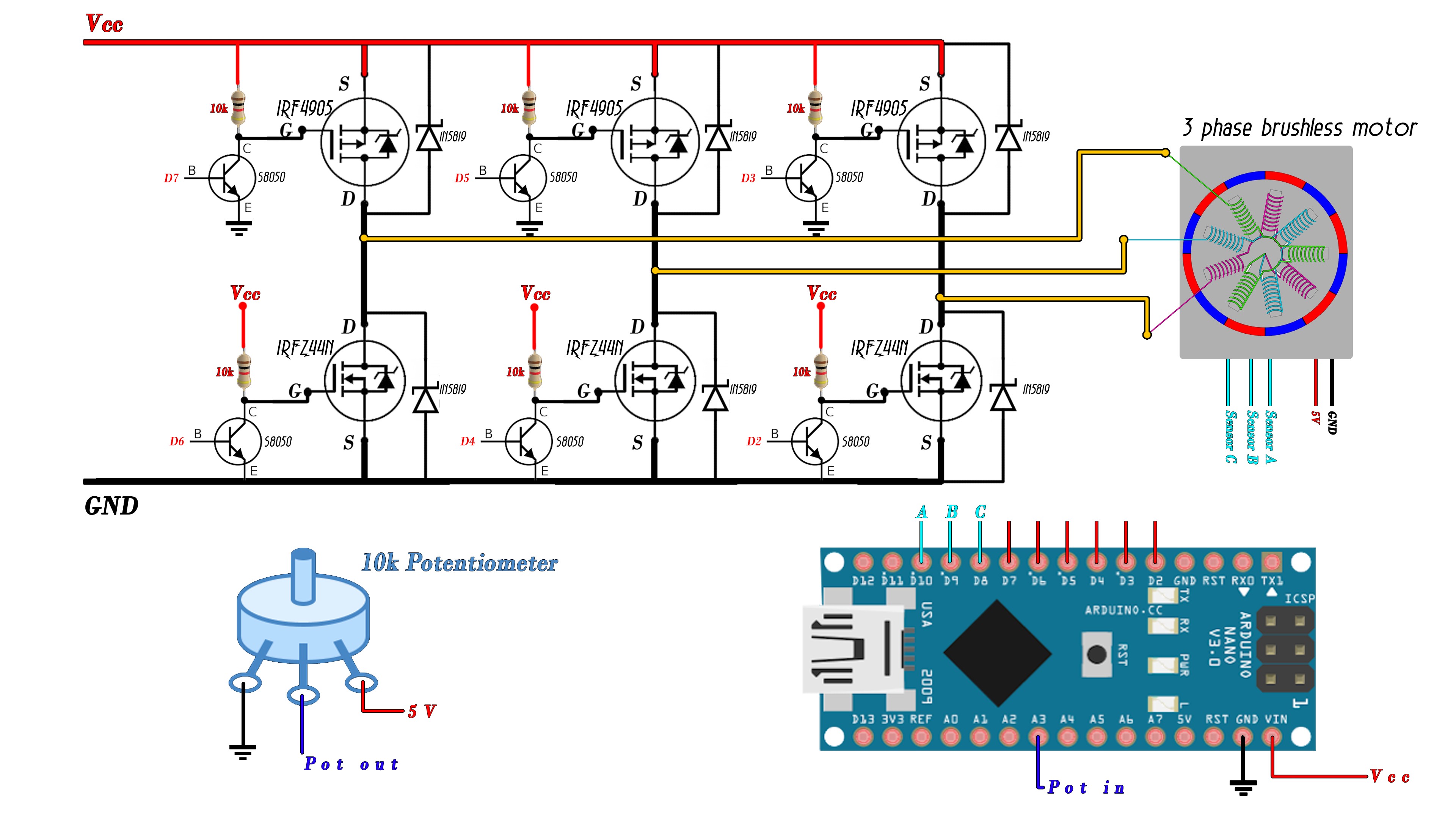 rc esc wiring diagram basic electronics wiring diagram