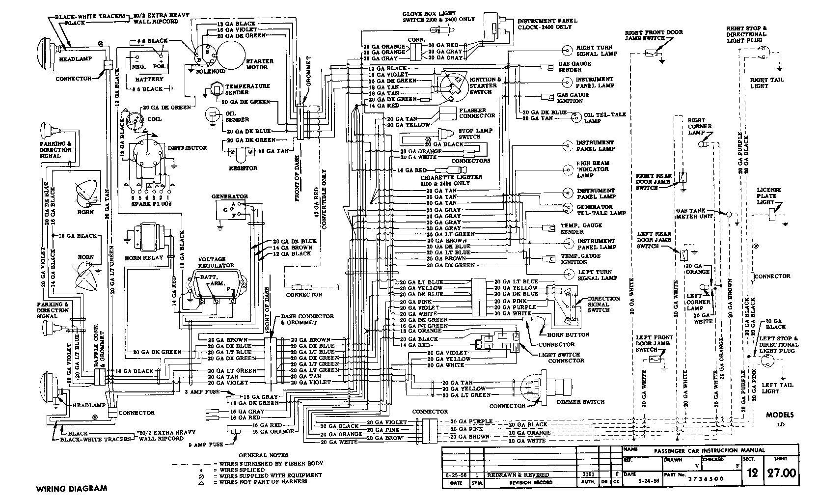 1957 chevrolet wiring diagram