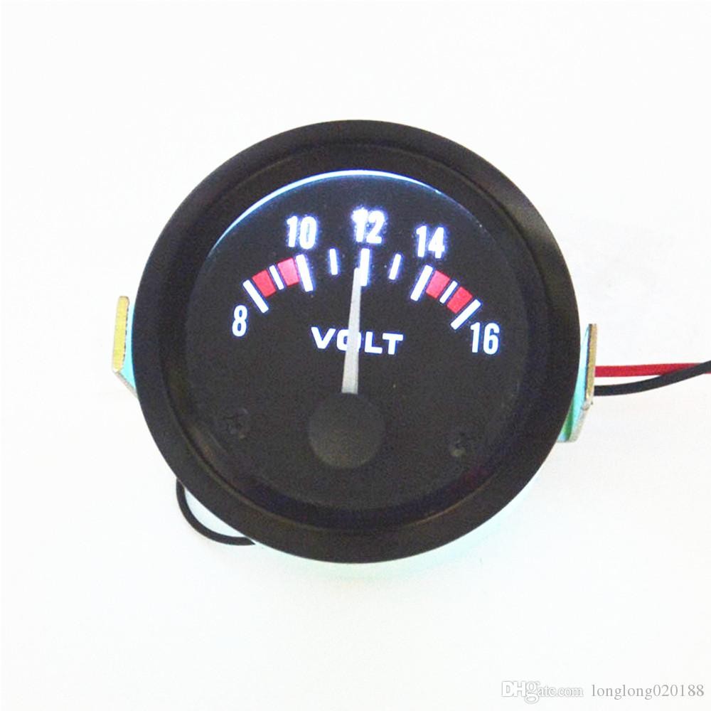 universal 8 16v voltmeter gauge meter racing
