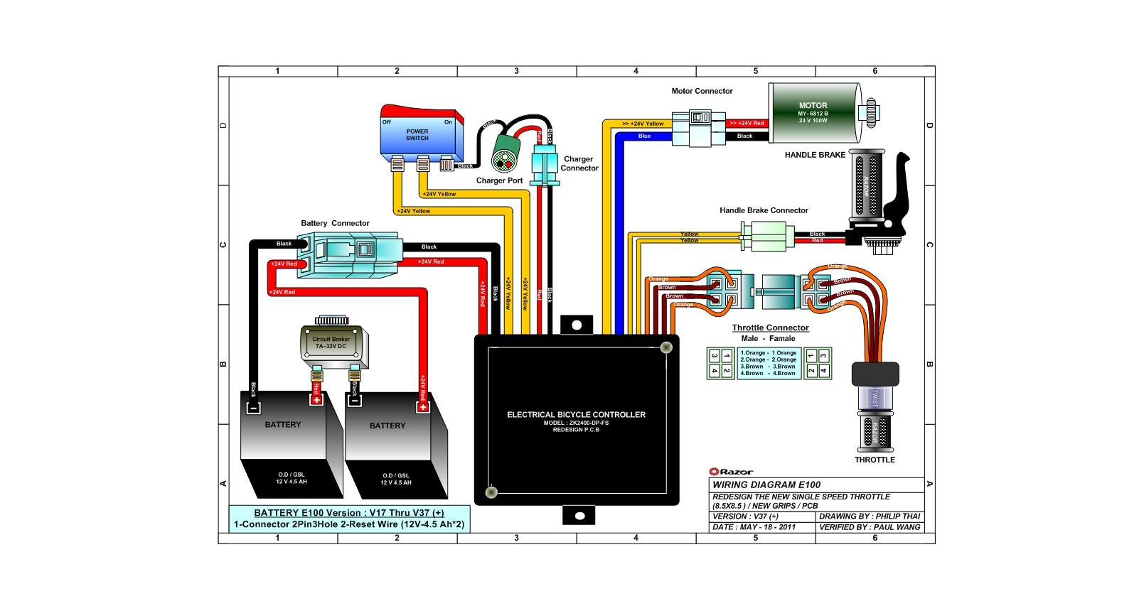razor electric scooter wiring diagram online wiring diagram