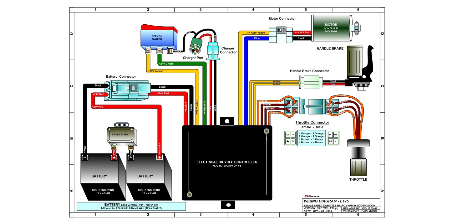 razor e200 wiring diagram wiring diagram