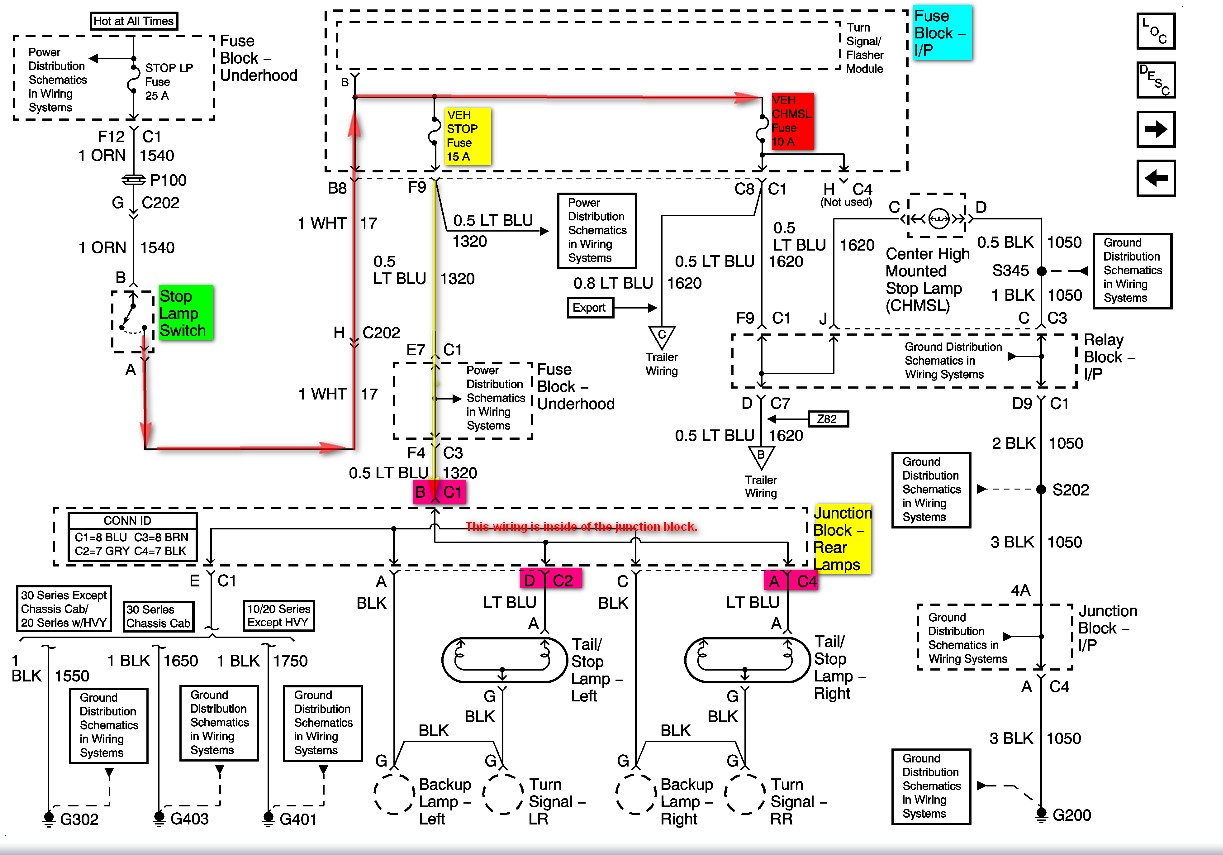 2006 chevy colorado tail light wiring diagram Idea