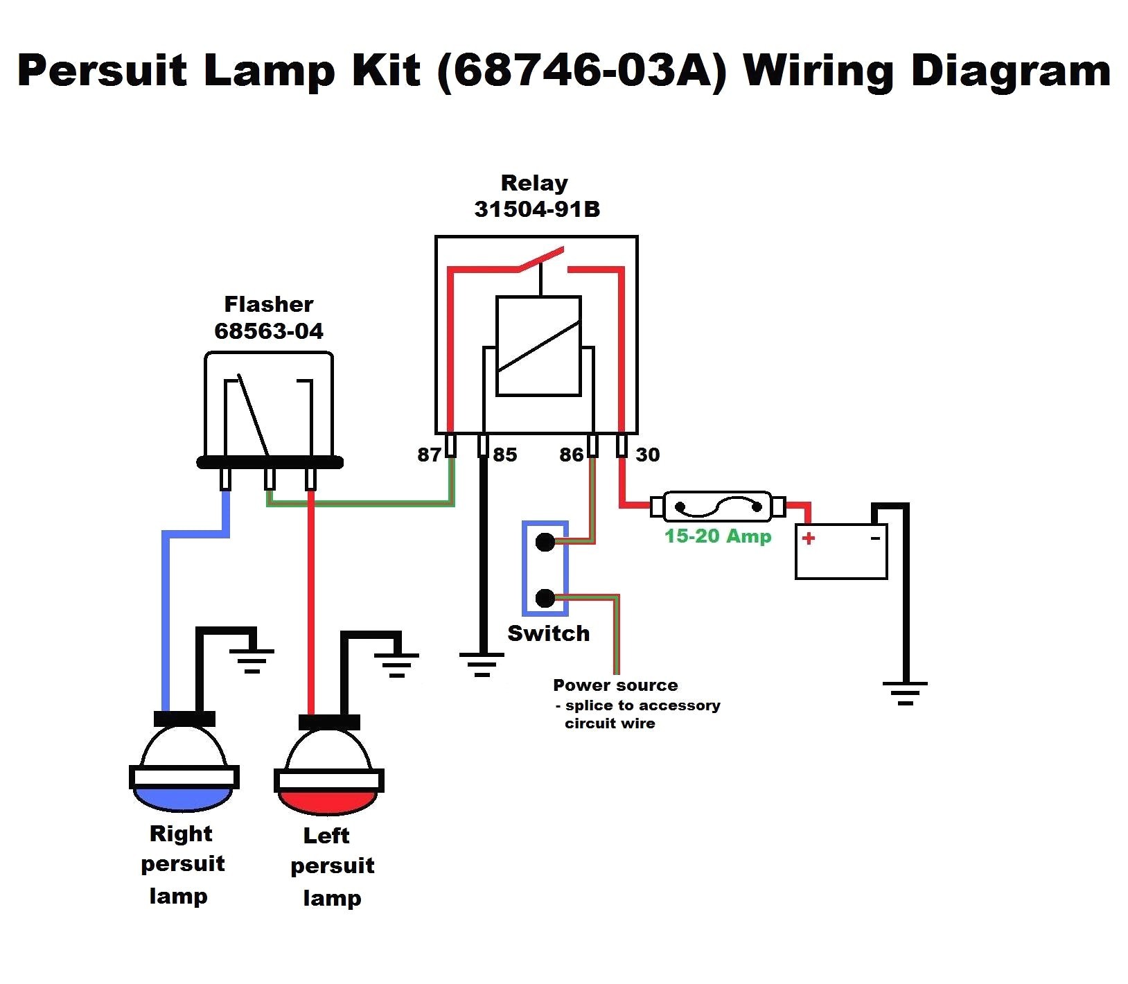 three prong flasher wiring diagram