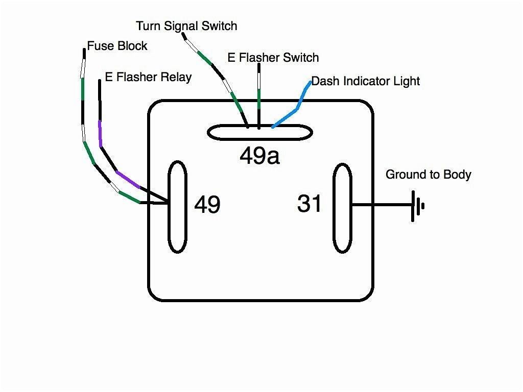 3 prong flasher relay wiring diagram