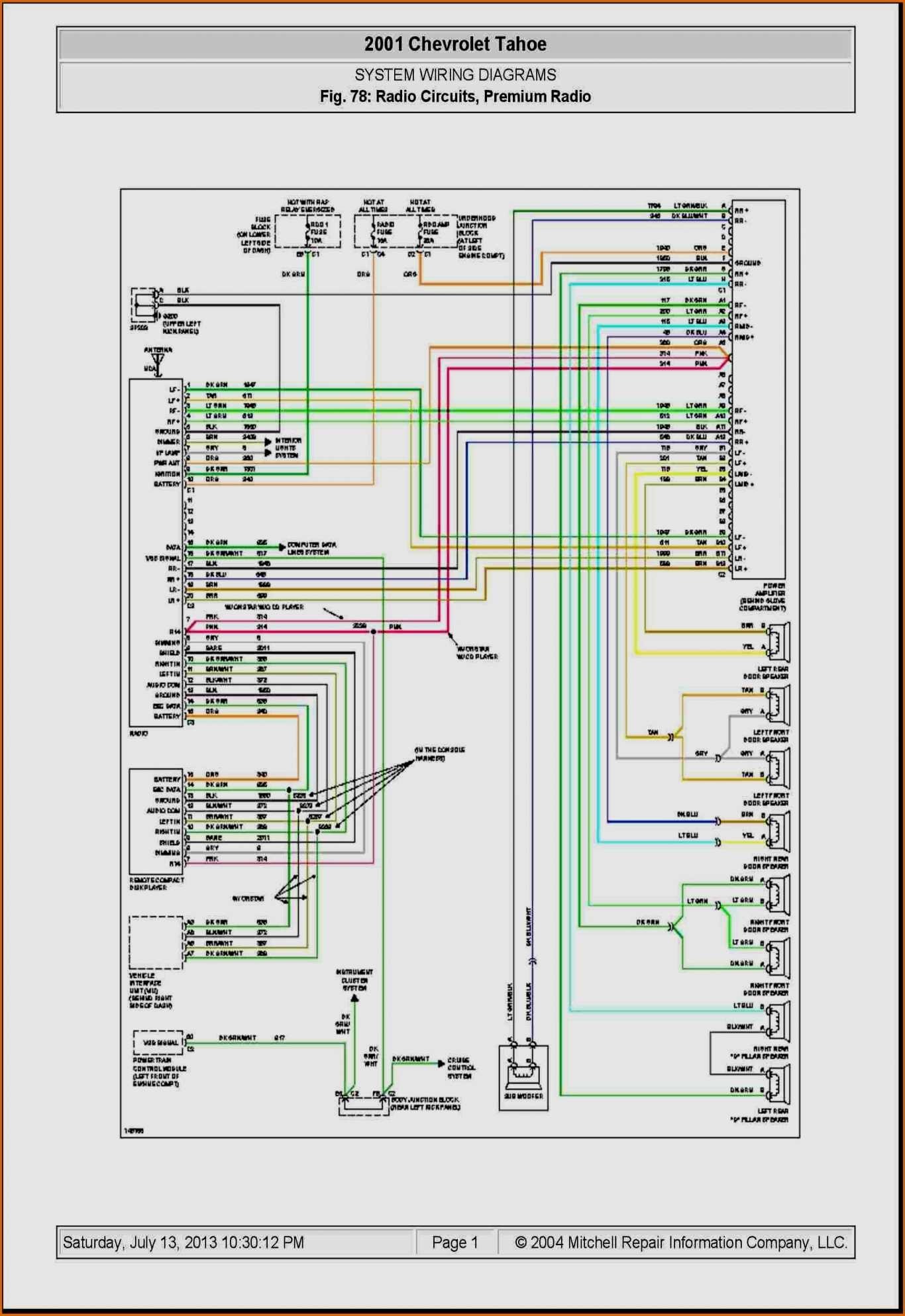 2003 gmc envoy radio wiring diagram
