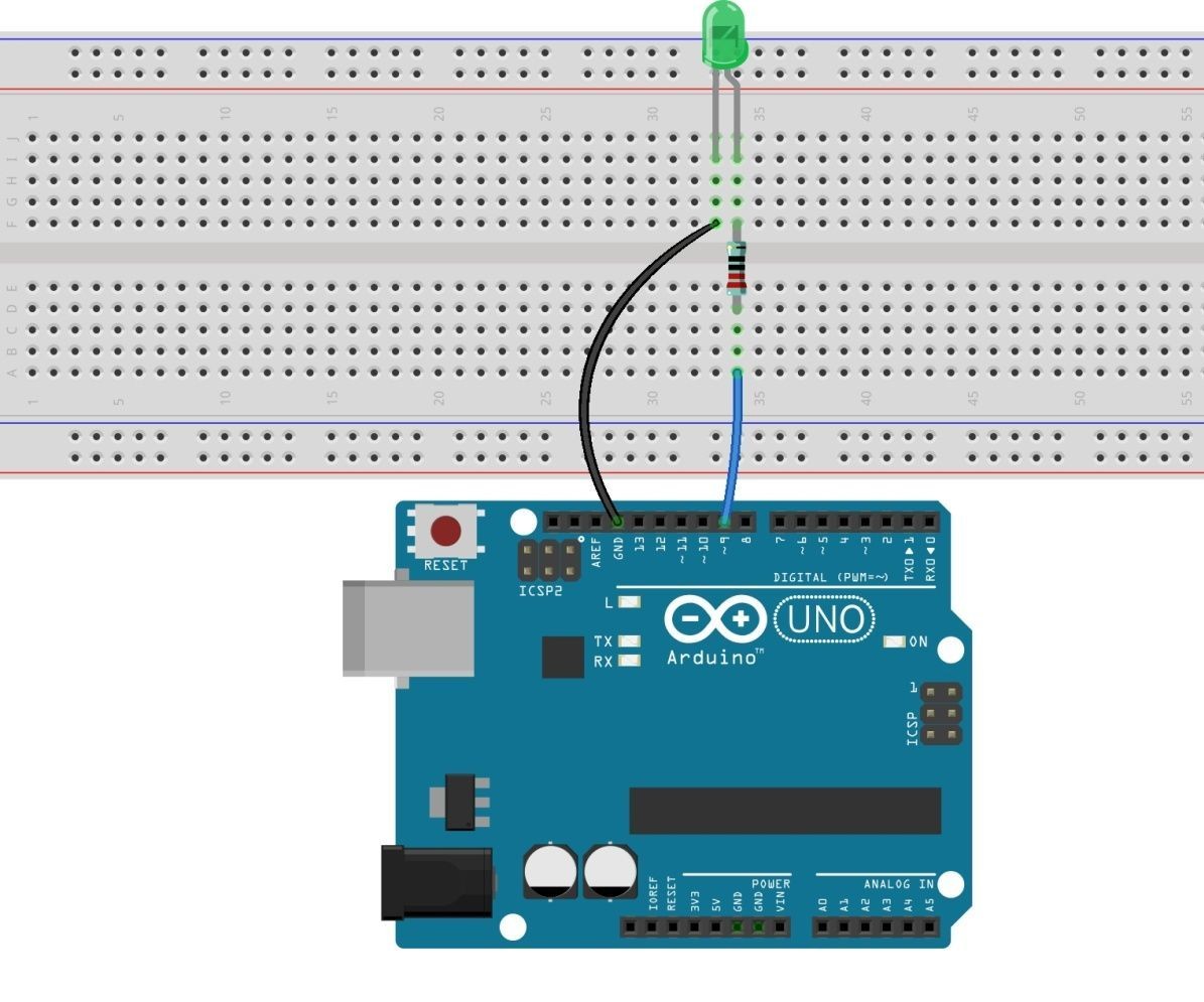 LED Blinking With Arduino Uno R3