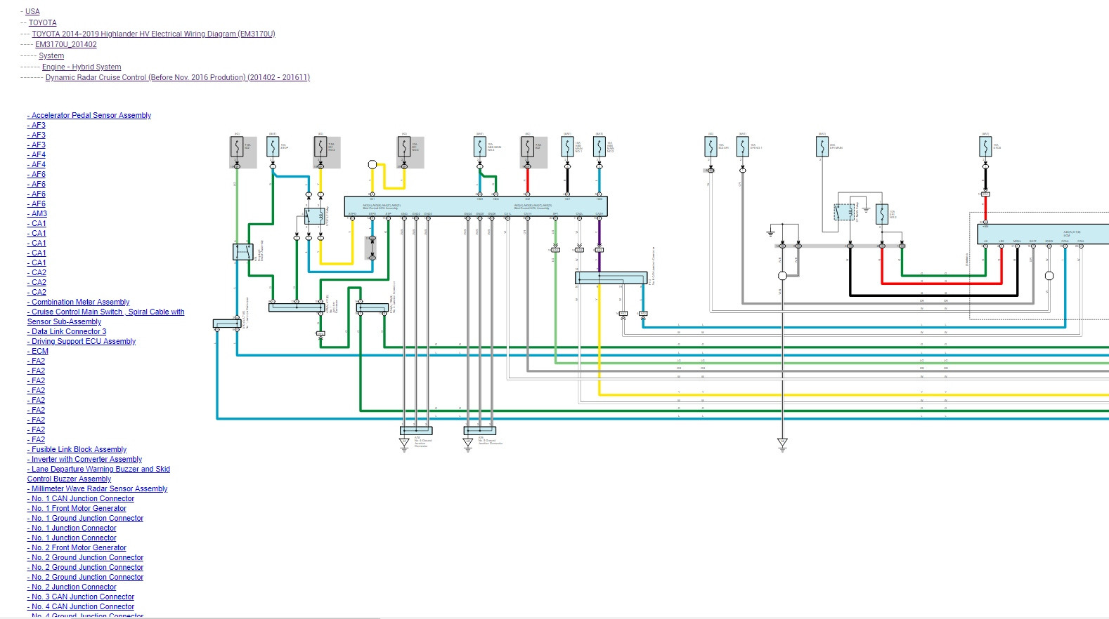 toyota full models 2006 2019 electrical wiring diagram cd1 online