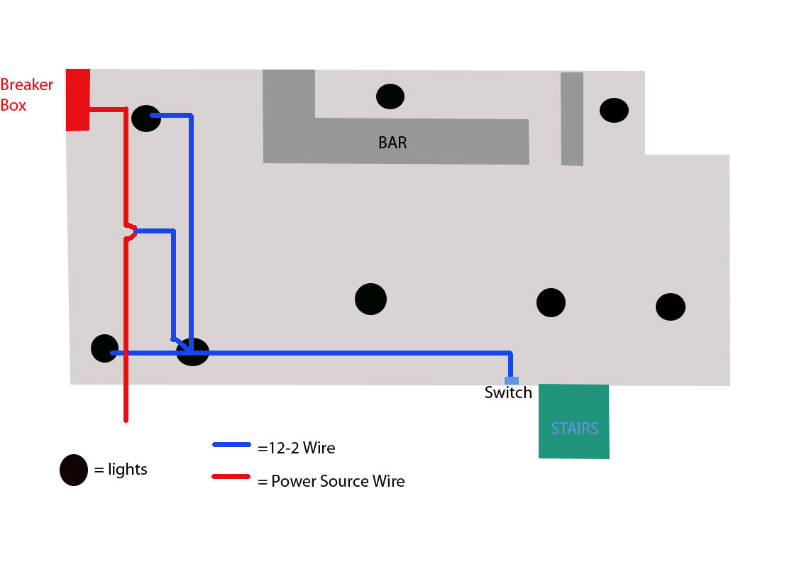 help wiring 3 recessed lights