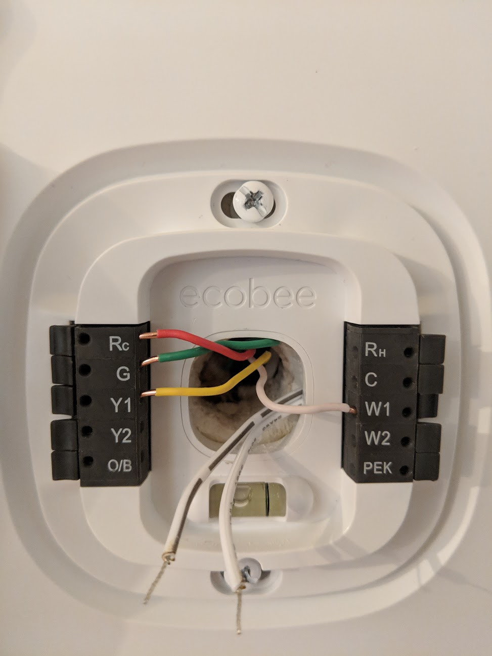 installing the ecobee 3 lite with an external 24v