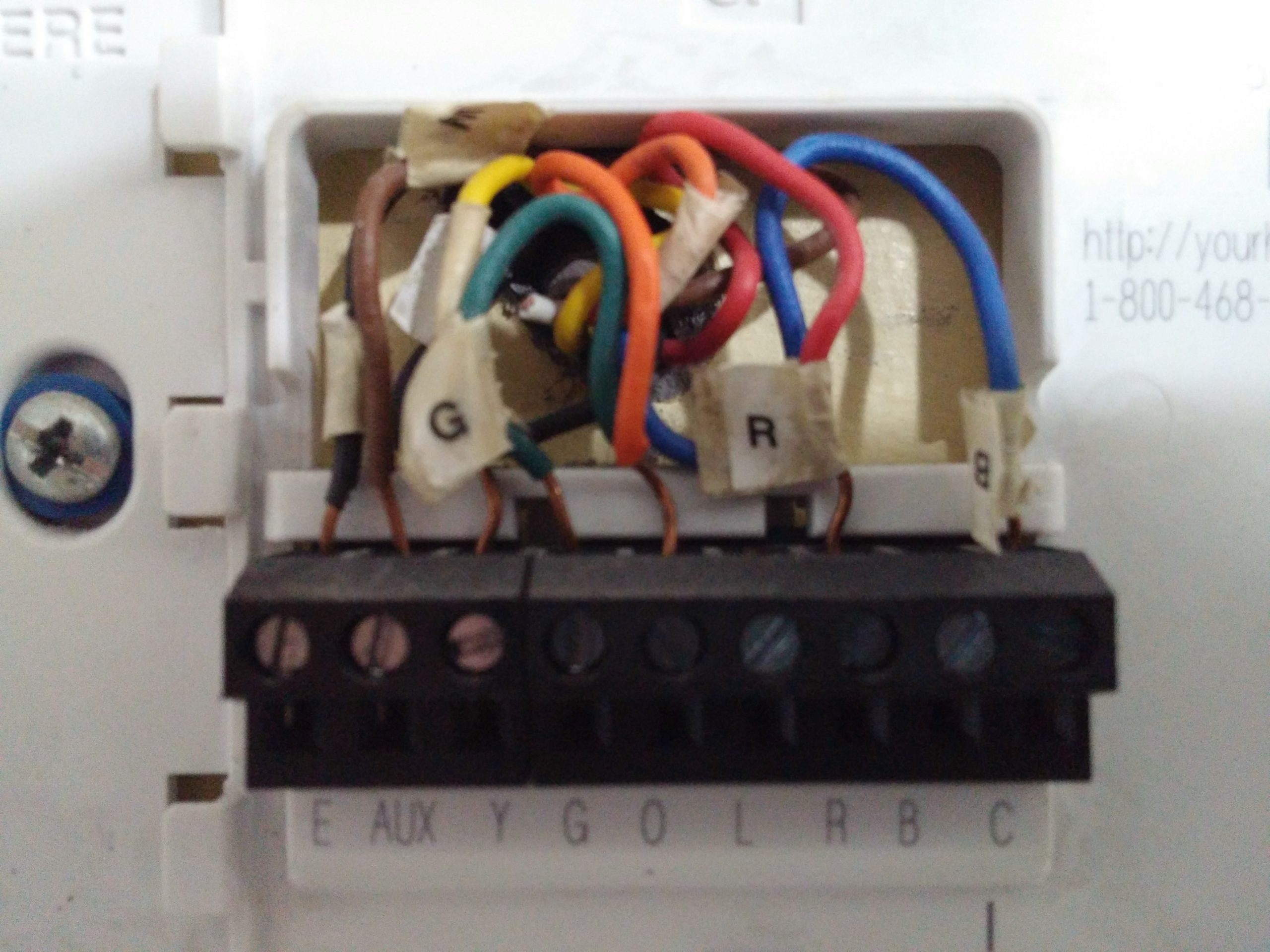 confusing heat pump thermostat wiring new ecobee4